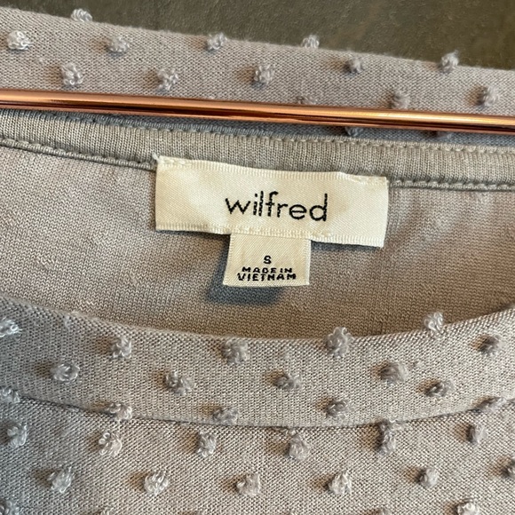 Wilfred Gray Textured Short Sleeve Tee - Picture 3 of 3